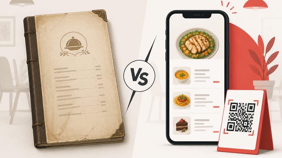 QR Menü mü Kâğıt Menü mü? Maliyet ve Verimlilik Karşılaştırması