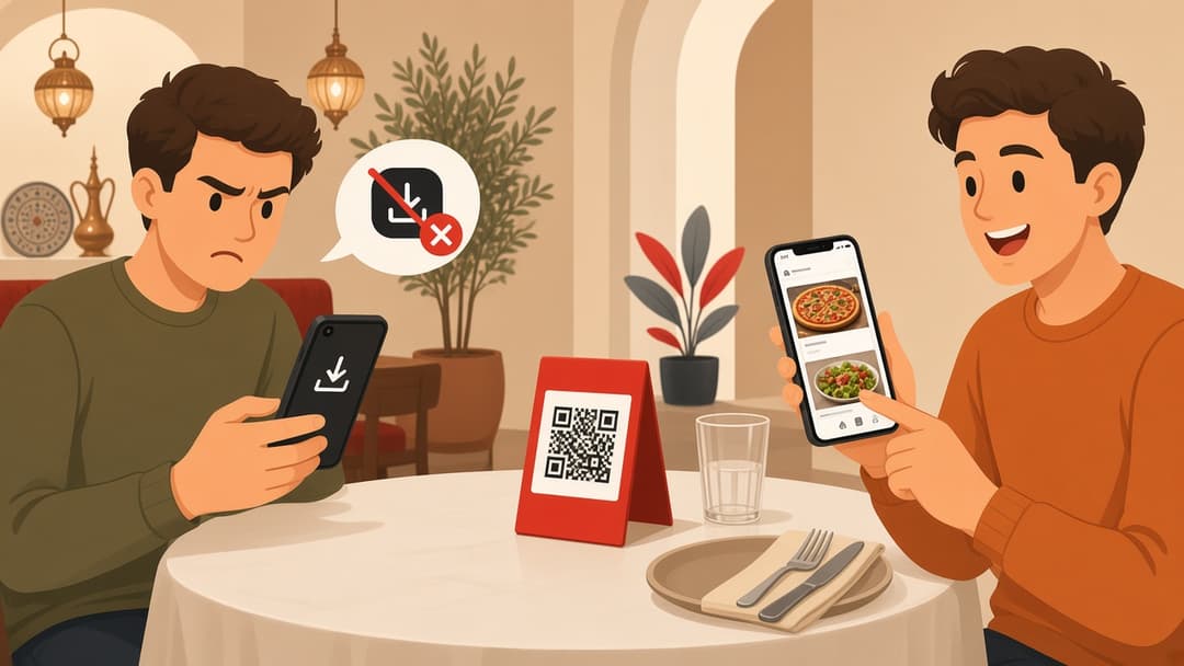QR Menü Uygulaması mı, Web Yazılımı mı? Hangisini Seçmelisiniz